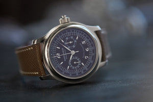 Hommage Chronograph Monopoussoir | White Gold