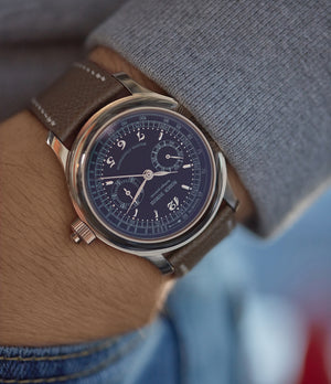 Hommage Chronograph Monopoussoir | White Gold