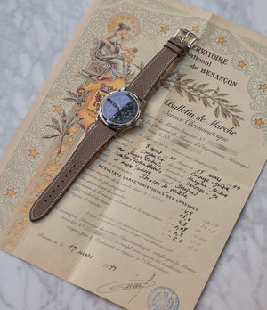 Hommage Chronograph Monopoussoir | White Gold