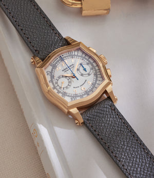 Roger Dubuis Sympathie Chronograph | S34 56 5 | Rose Gold | Buy at A Collected Man | Available Worldwide