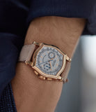 early Roger Dubuis Sympathie Chronograph S37 56 0 rose gold dress watch for sale online at A Collected Man London UK specialist of independent watchmakers