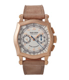 buy Roger Dubuis Sympathie Chronograph S37 56 0 rose gold dress watch for sale online at A Collected Man London UK specialist of independent watchmakers