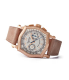 side-shot independent watchmaker Roger Dubuis Sympathie Chronograph S37 56 0 rose gold dress watch for sale online at A Collected Man London UK specialist of collectable watches