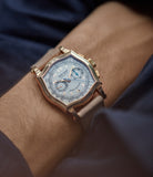 selling Roger Dubuis Sympathie Chronograph S37 56 0 rose gold dress watch for sale online at A Collected Man London UK specialist of independent watchmakers