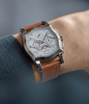 Sympathie Perpetual Calendar Chronograph | Bi-Retrograde | White Gold