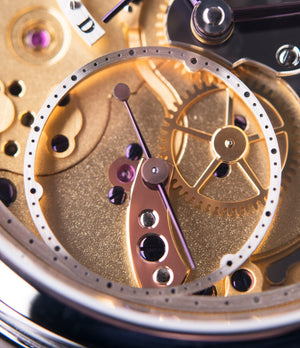 open dial Roger W. Smith Series 2 white gold rare hand-made dress watch for sale online at A Collected Man London UK specialist of rare independent watches
