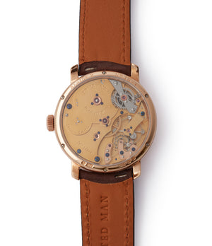 Made in Britain Roger Smith Series 2 rose gold time-only dress watch for sale online A Collected Man London