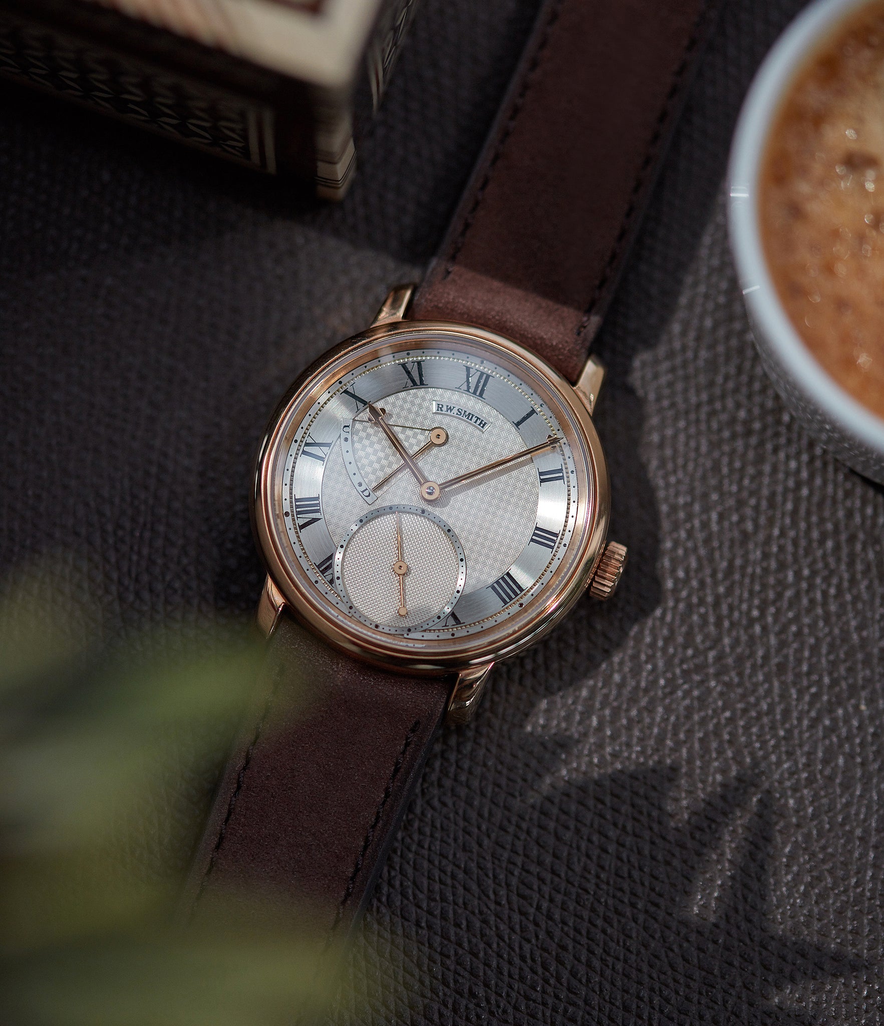 Series II Roger Smith rose gold time-only dress watch British for sale online A Collected Man London