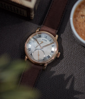 Series II Roger Smith rose gold time-only dress watch British for sale online A Collected Man London