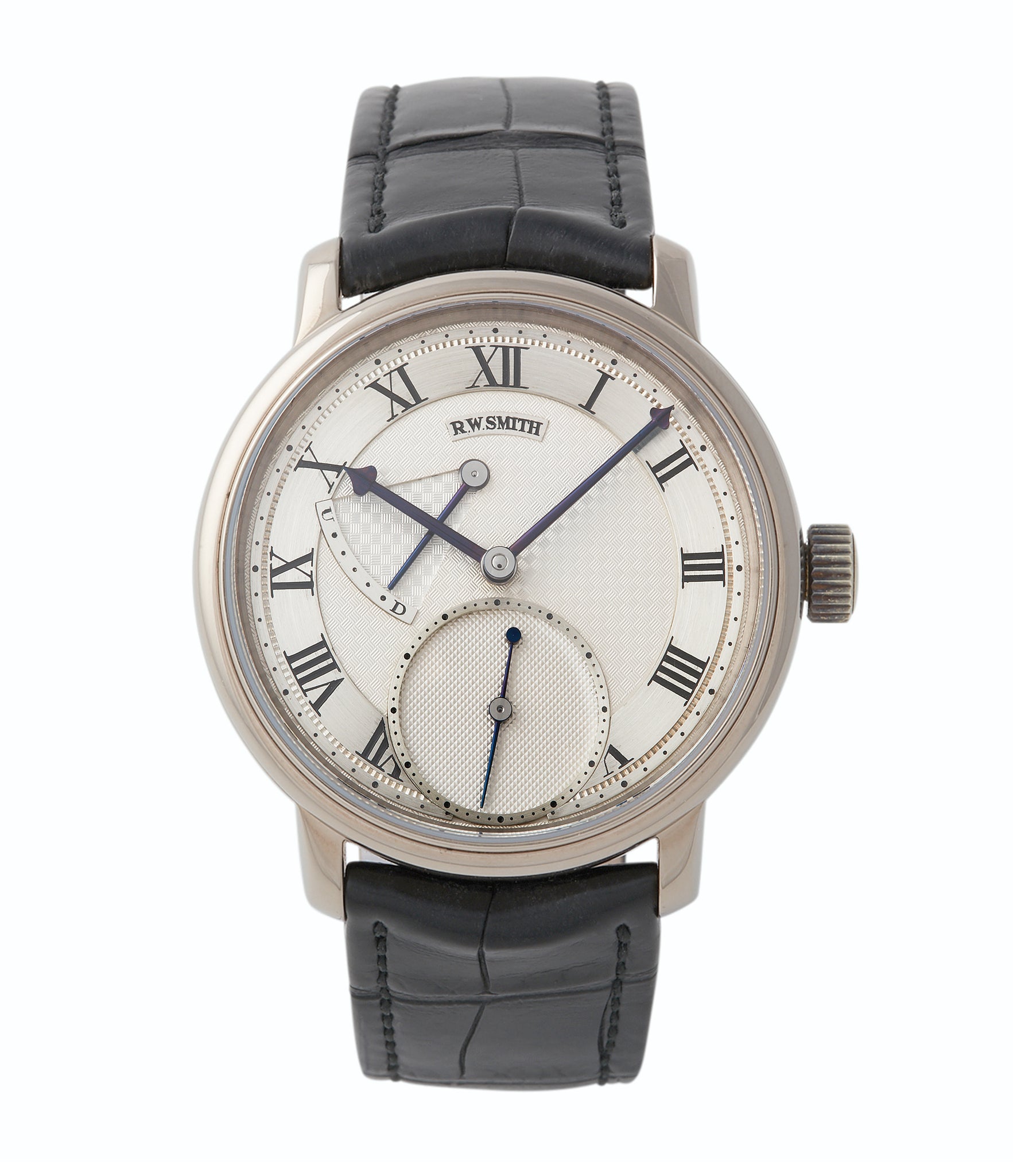 buy Roger W. Smith Series 2 white gold Edition 3 Number 1 pre-owned dress watch for sale A Collected Man London