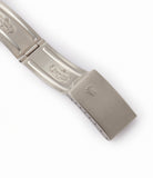 Rolex bracelet and deployant clasp on vintage Rolex Milgauss 1019 steel  for sale online at A Collected Man London UK specialist rare vintage Rolex watches