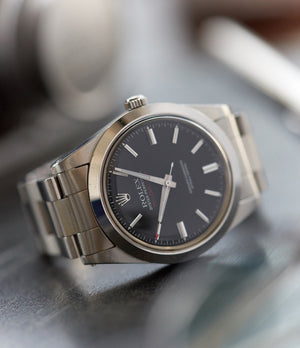 Milgauss 1019 Rolex steel antimagnetic tool watch for sale online at A Collected Man London UK specialist rare vintage Rolex watches
