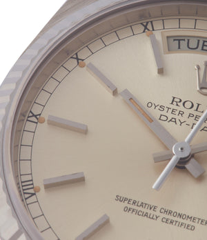 Day-Date 18039 | White Gold