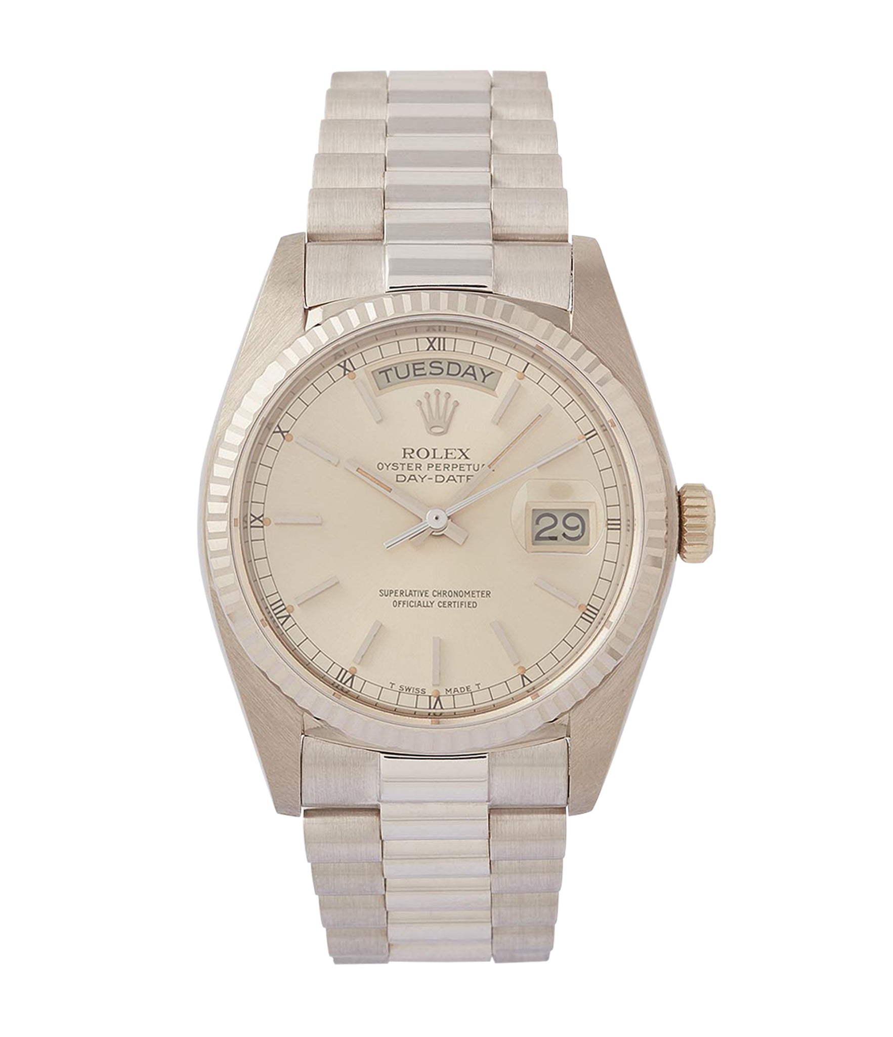 Day-Date 18039 | White Gold