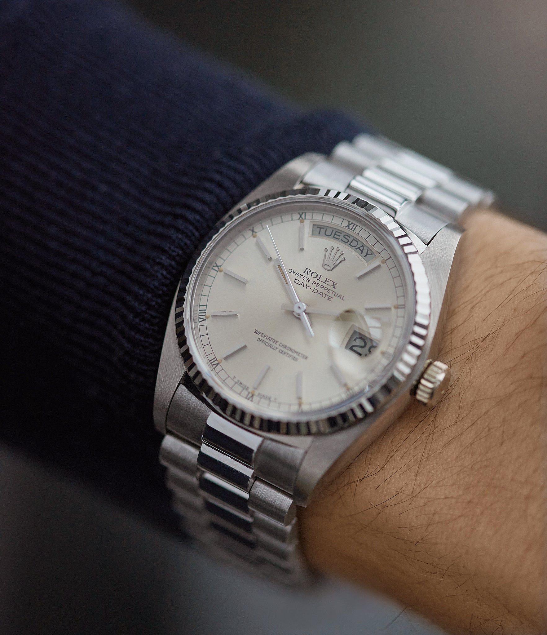 Day-Date 18039 | White Gold