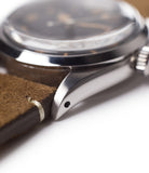 case vintage Rolex Explorer 6610 steel watch at A Collected Man