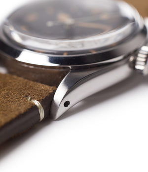 case vintage Rolex Explorer 6610 steel watch at A Collected Man