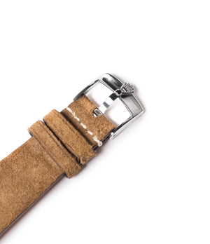 vintage steel Rolex tang buckle with Explorer 6610 steel watch at A Collected Man