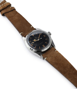 selling vintage Rolex Explorer 6610 steel watch at A Collected Man
