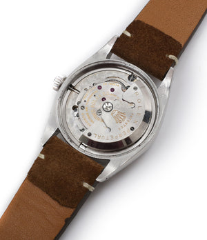 buy vintage Rolex Explorer cal. 1030 movement 6610 steel watch at A Collected Man