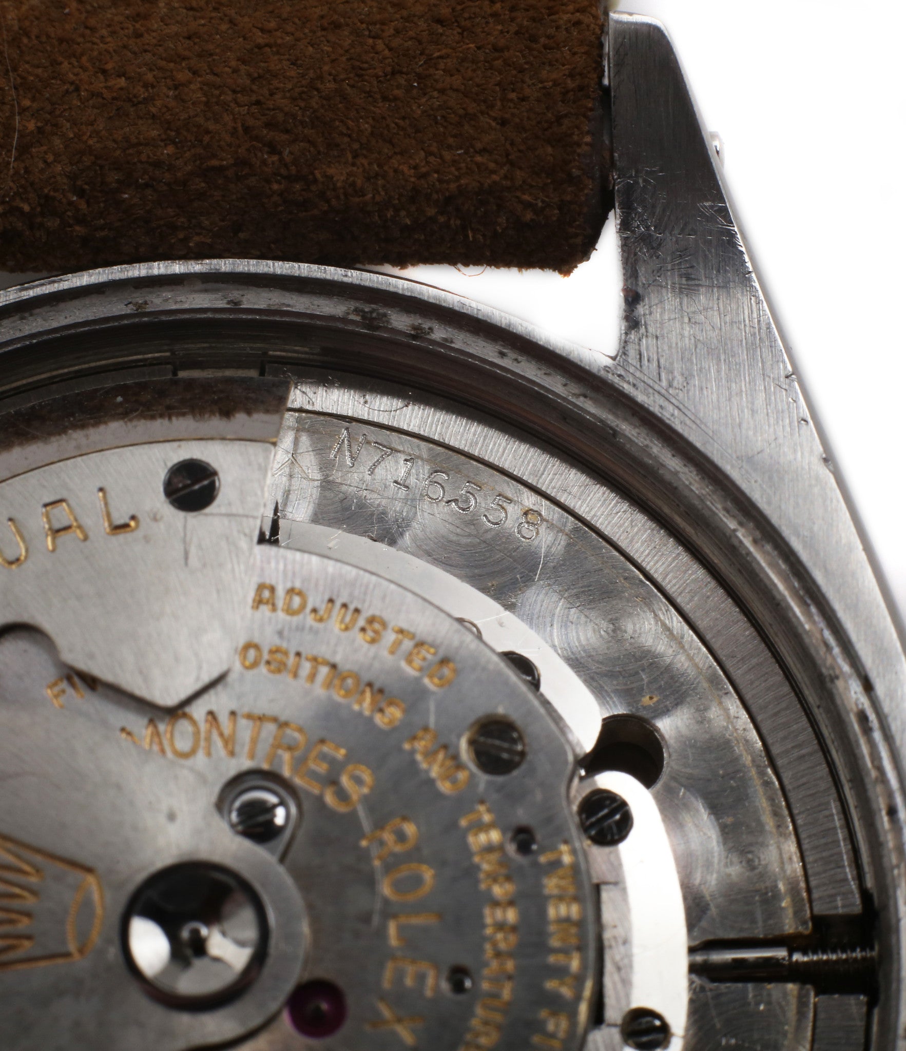 automatic chronometer vintage Rolex Explorer 6610 steel watch at A Collected Man