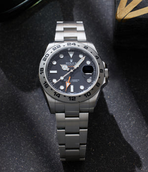 Rolex Explorer II | 216570 | Stainless Steel | Available worldwide at A Collected Man