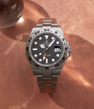 Rolex Explorer II | 216570 | Stainless Steel | Available worldwide at A Collected Man