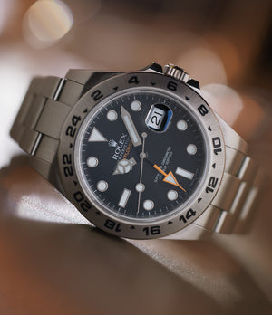 Rolex Explorer II | 216570 | Stainless Steel | Available worldwide at A Collected Man