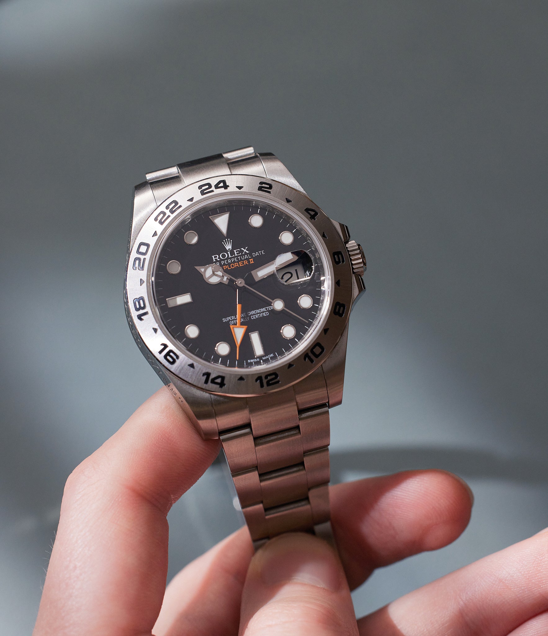 Rolex Explorer II | 216570 | Stainless Steel | Available worldwide at A Collected Man