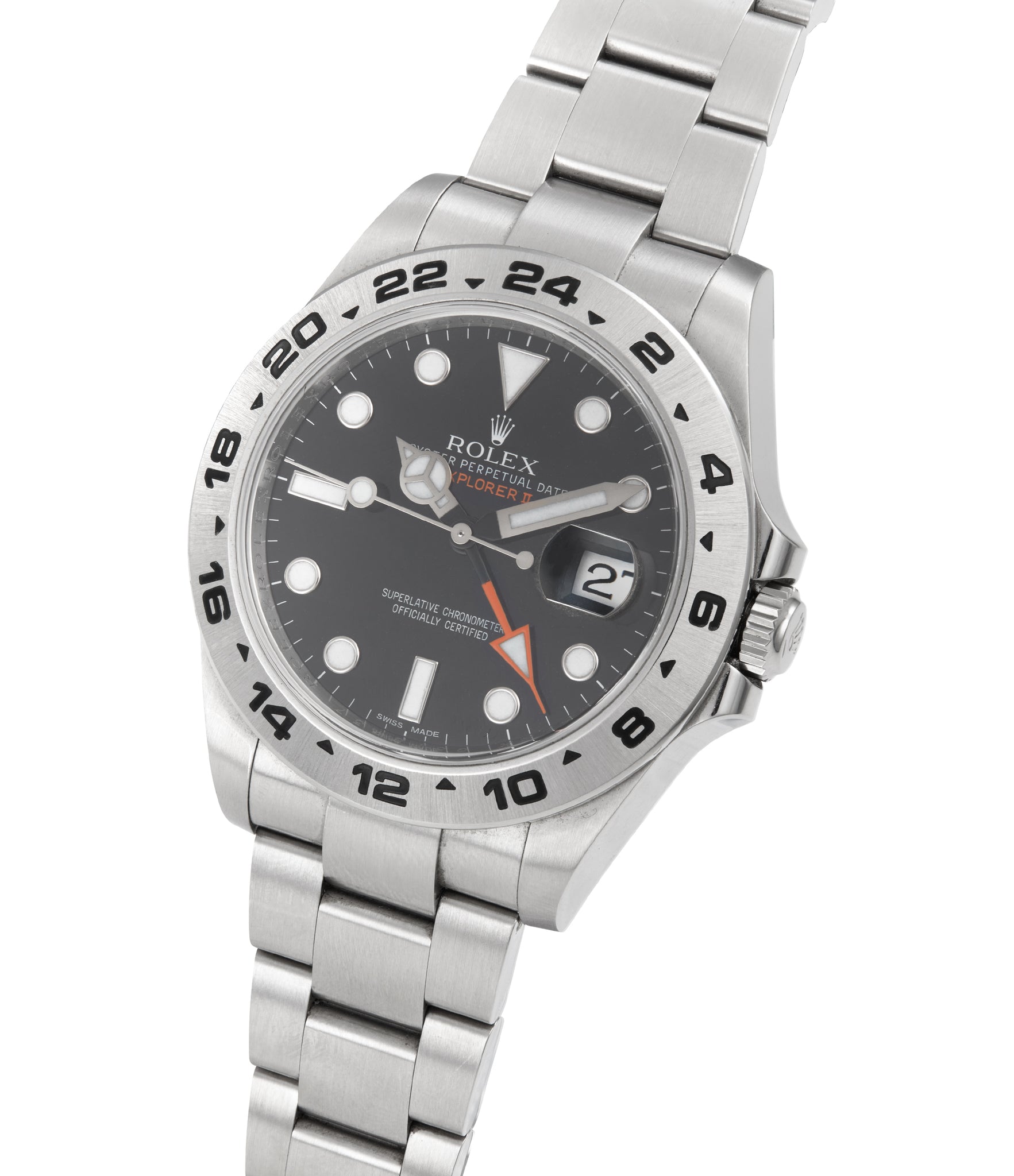 Rolex Explorer II | 216570 | Stainless Steel | Available worldwide at A Collected Man
