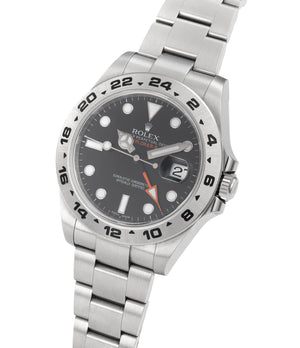 Rolex Explorer II | 216570 | Stainless Steel | Available worldwide at A Collected Man