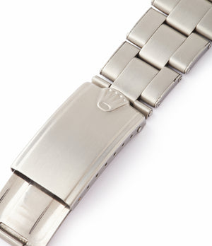 Rolex Oyster riveted bracelet GMT-Master 1675 Gilt dial full set sports watch for sale online at A Collected Man London UK specialist of rare watches