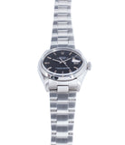 for sale Rolex 1500 steel black sigma dial date sports vintage watch for sale online at A Collected Man vintage watch specialist