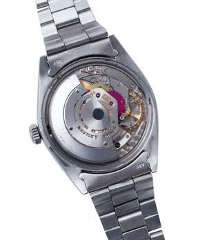 Cal. 1570 automatic vintage Rolex Oyster Date 1500 steel vintage watch full set for sale online at A Collected Man rare vintage watch specialist