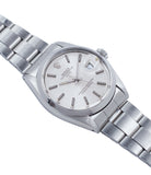 for sale vintage Rolex Oyster Date 1500 steel vintage watch full set for sale online at A Collected Man rare vintage watch specialist