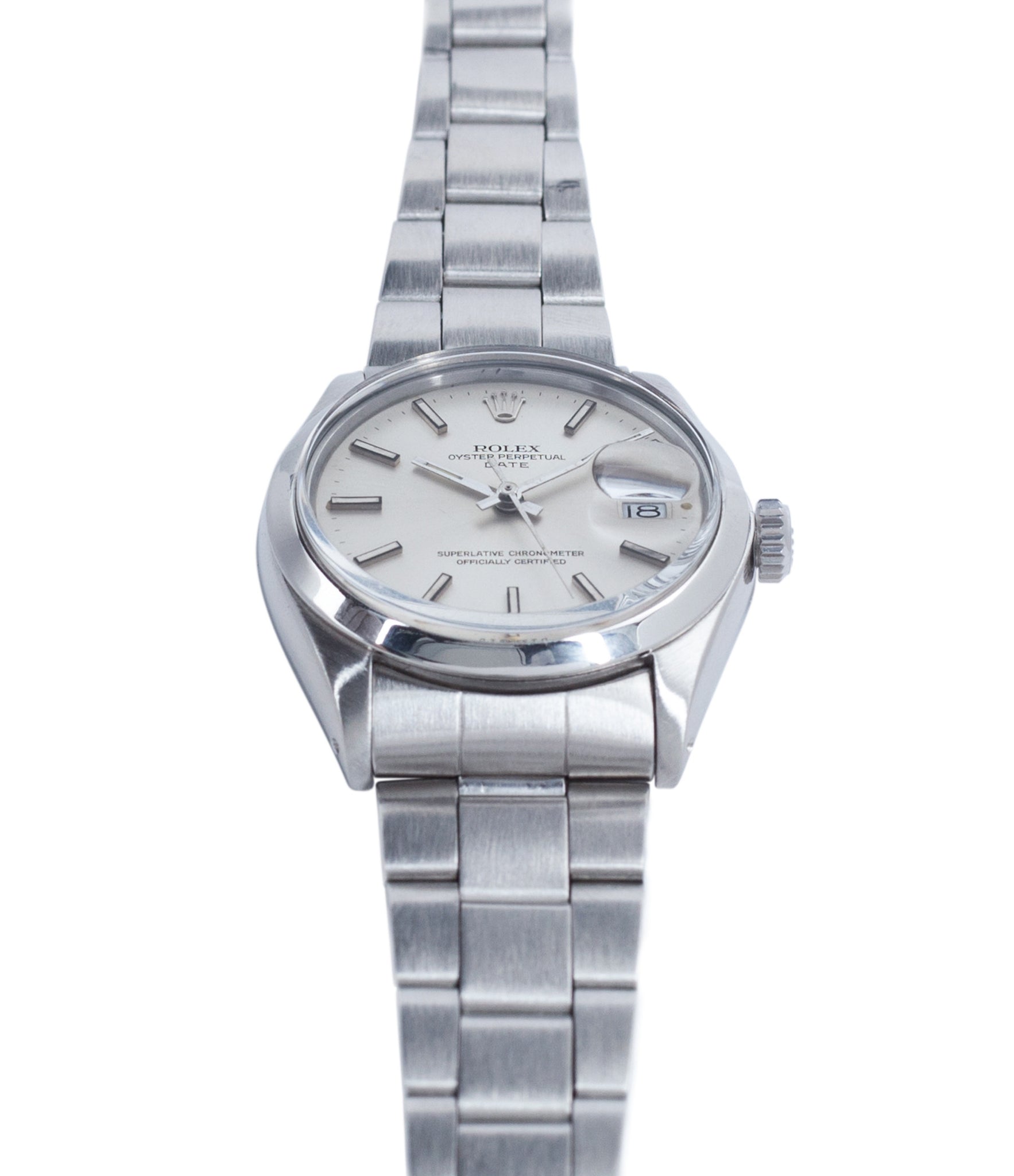 selling vintage Rolex Oyster Date 1500 steel vintage watch full set for sale online at A Collected Man rare vintage watch specialist