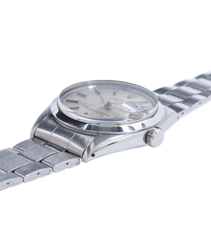 Rolex Oyster Date 1500 steel vintage watch full set for sale online at A Collected Man rare vintage watch specialist