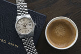 Rolex Datejust 16030 steel automatic silver dial vintage watch Jubilee bracelet for sale online at A Collected Man London UK vintage watch specialist