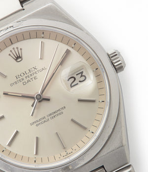 sell vintage Rolex Oyster Perpetual 1530 steel sport watch with papers for sale online at A Collected Man London UK specialist of rare watches