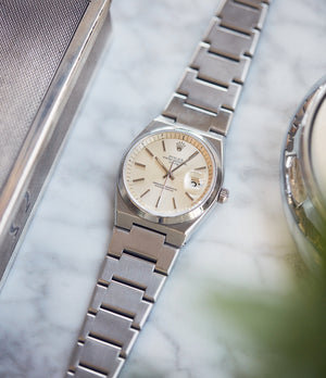 vintage Rolex Oyster Perpetual 1530 steel sport watch with papers for sale online at A Collected Man London UK specialist of rare watches