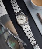 1530 vintage Rolex Oyster Perpetual steel sport watch with papers for sale online at A Collected Man London UK specialist of rare watches
