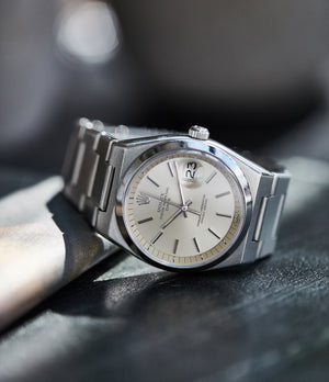 vintage Rolex sport watch Oyster Perpetual 1530 steel with papers for sale online at A Collected Man London UK specialist of rare watches