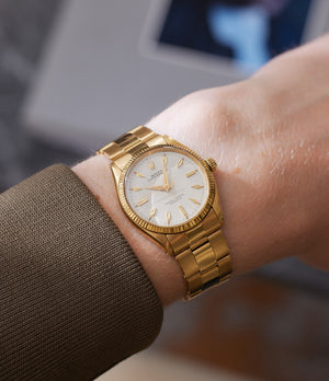 On Wrist | Rolex Oyster Perpetual | 6567 | Yellow Gold A Collected Man London