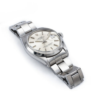 selling Rolex 1500 Oyster Perpetual Date steel sport watch online for sale at A Collected Man London vintage watch specialist