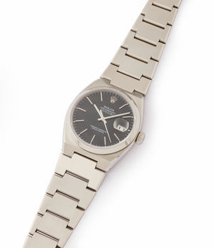 shop London vintage Rolex Oysterquartz Datejust ref. 17000 steel sport watch full set for sale online at A Collected Man London specialist of rare watches