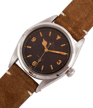 buying Rolex 6150 Precision Pre-Explorer steel sport watch automatic A296 for sale online at A Collected Man vintage watch specialist