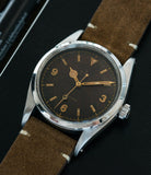 Rolex 6150 Precision Pre-Explorer steel sport watch automatic A296 for sale online at A Collected Man vintage watch specialist