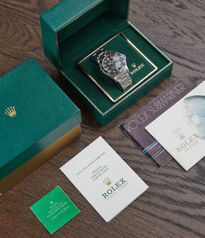 original box Buy Rolex Sea-Dweller Great White 1665 A Collected Man