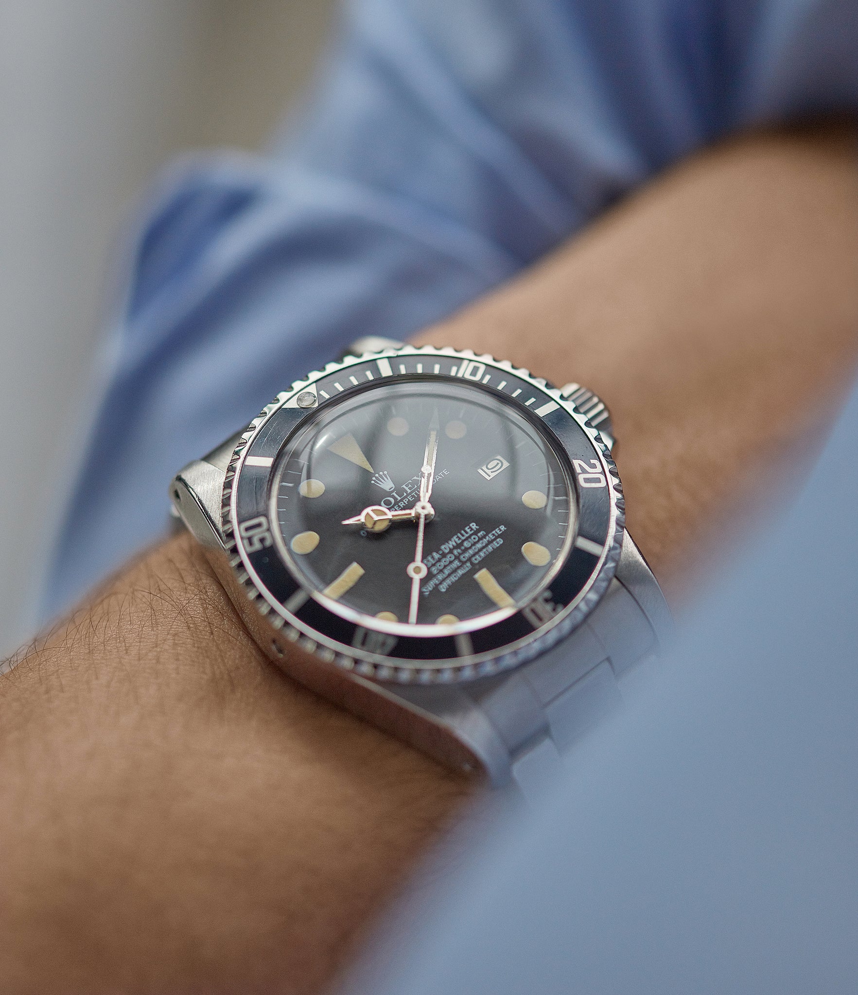 Rolex sea dweller great white deals
