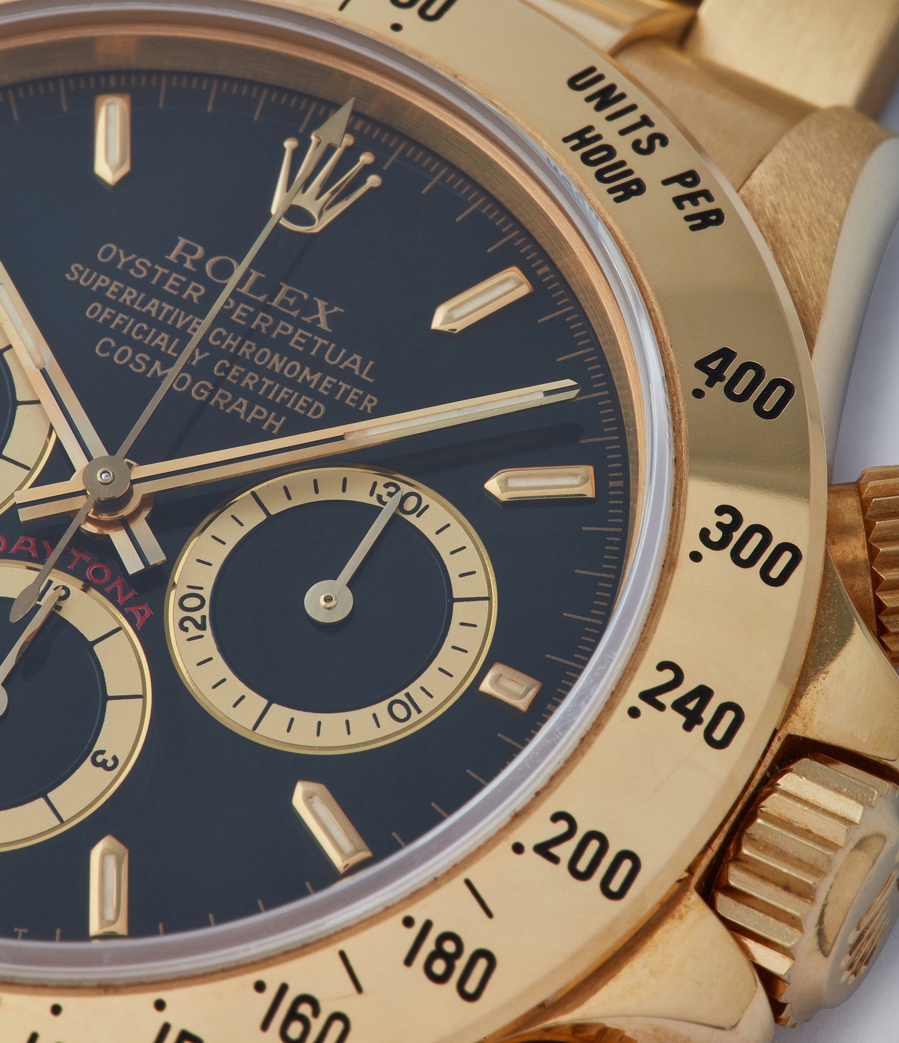 Rolex daytona deals 16528 zenith